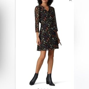 Madewell | Printed Ruffle Wrap Dress